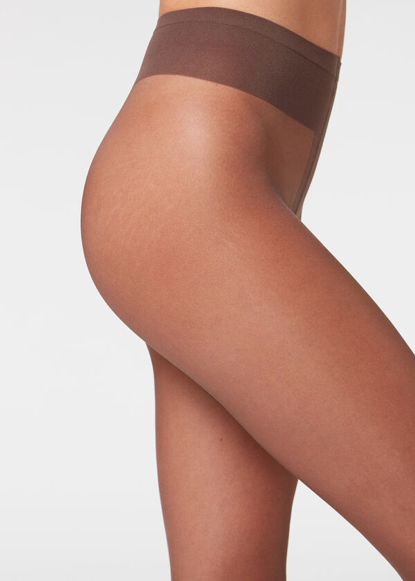 Meia-calça transparente 20 Denier
