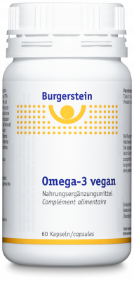 BURGERSTEIN Omega-3 Kaps vegan Ds 60 Stk