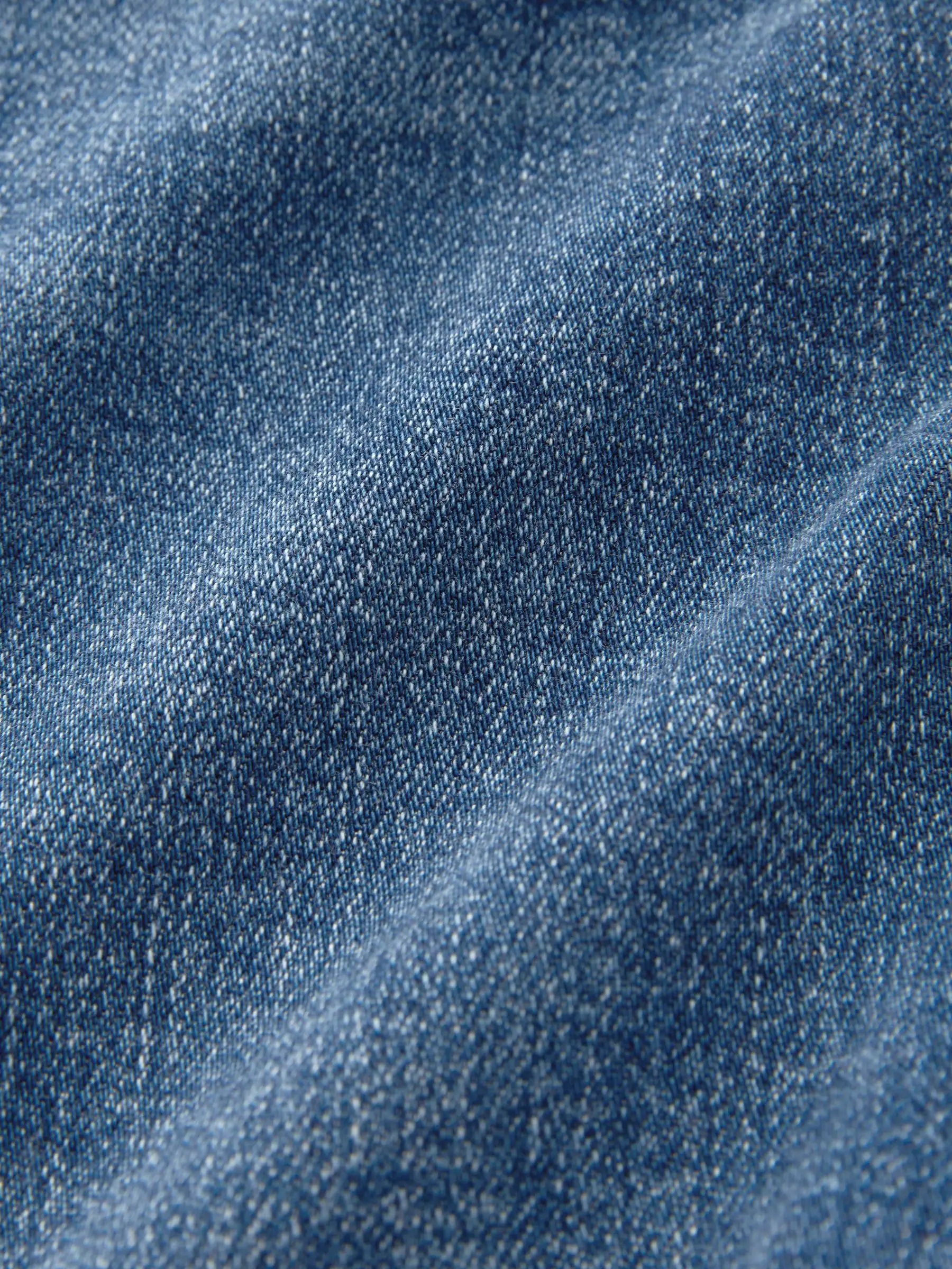 Donkerblauw - Jeans met wijde pijpen