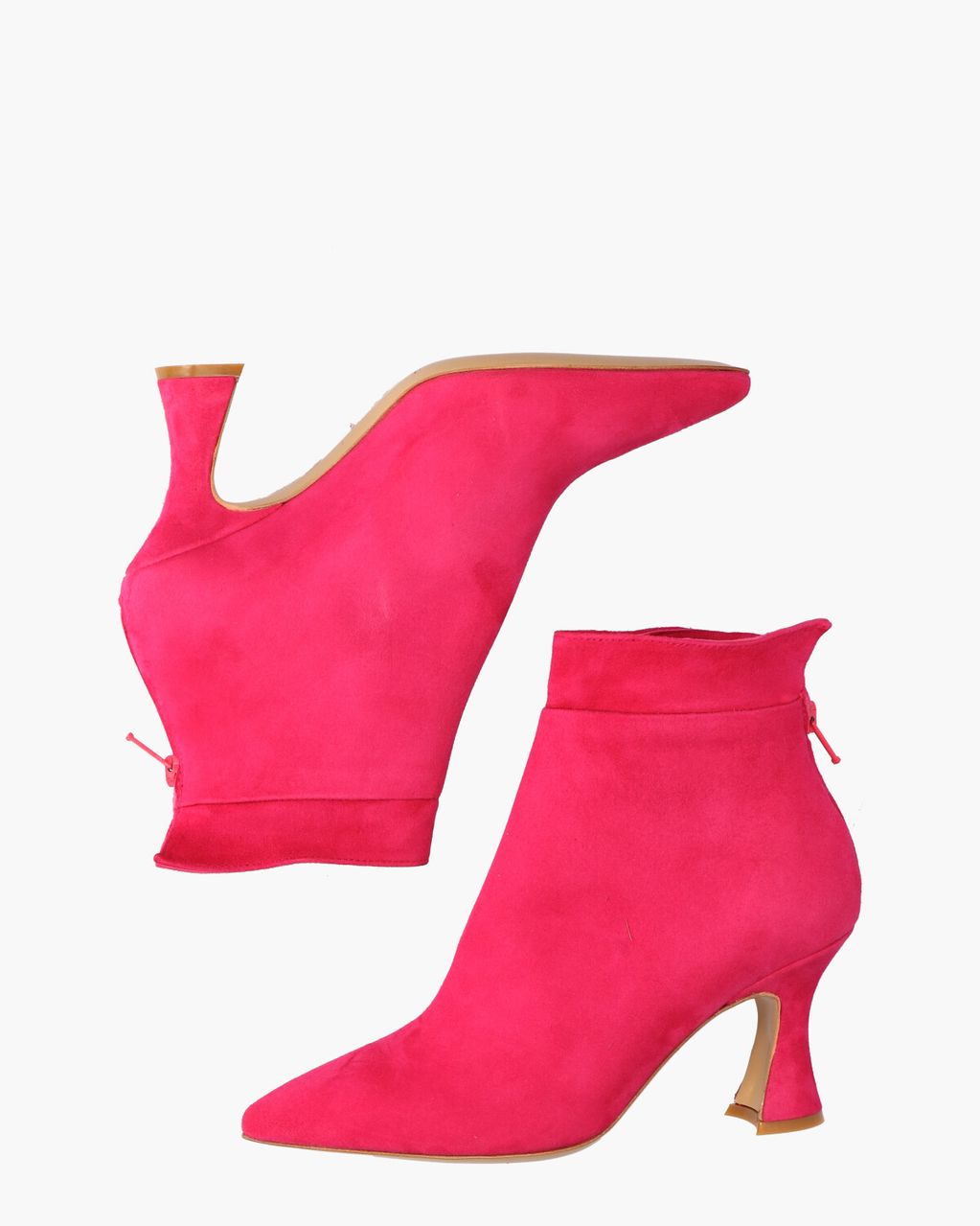 Cypres 9928 Roze Dames Enkelboots