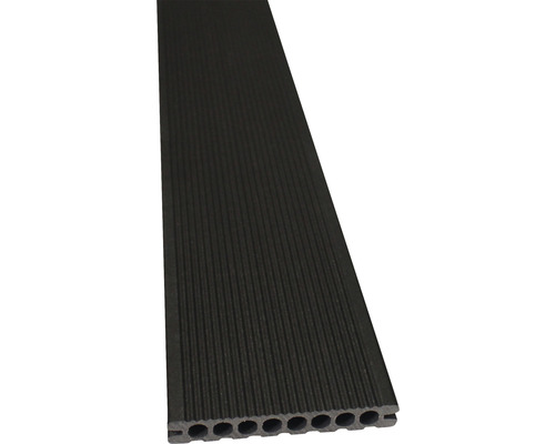 GCC (German Compact Composite) terrasplank, antraciet, 21x145x2000 mm, inclusief Cradle-to-Cradle Gold-certificering
