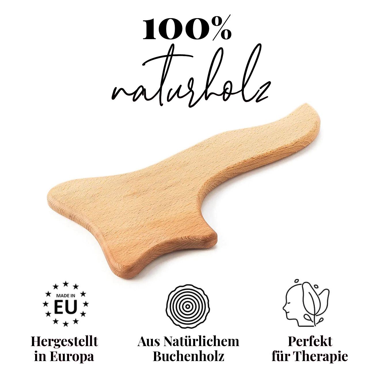 tuuli Anti Cellulite Massagegerät Maderotherapie aus Holz
