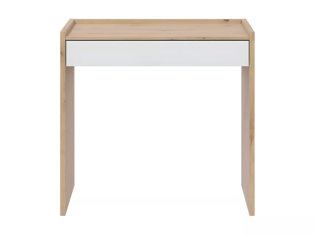 Chambre enfant complète 90x190 Blanc/Chêne - TOZA n°1
