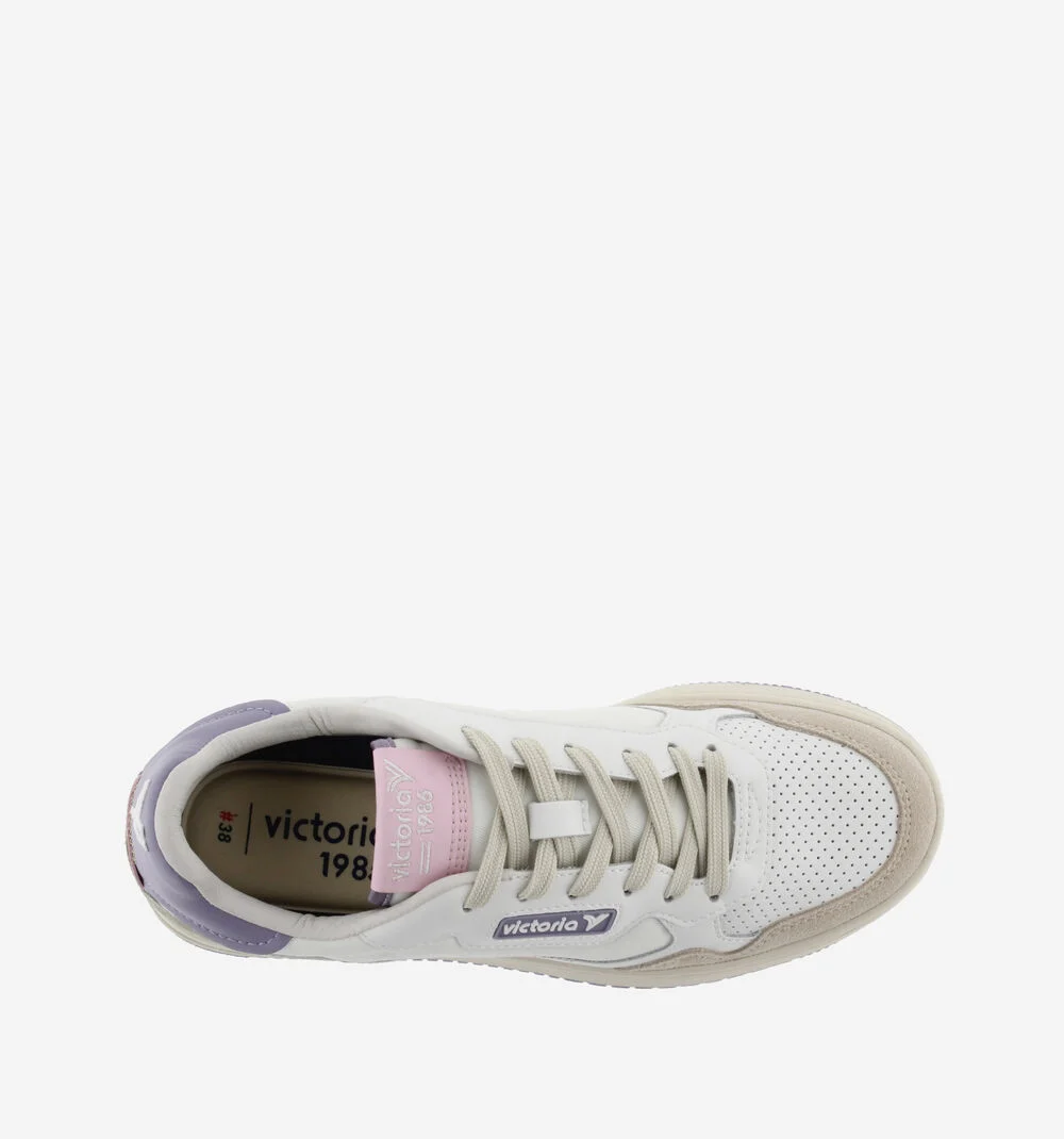 C80 CANVAS Baskets unisexes rétro LILA