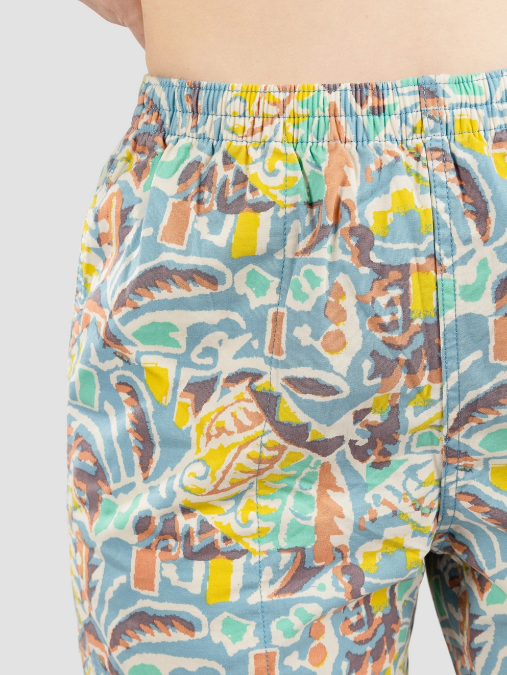Patagonia Funhoggers Pants thriving planet/ lago ble