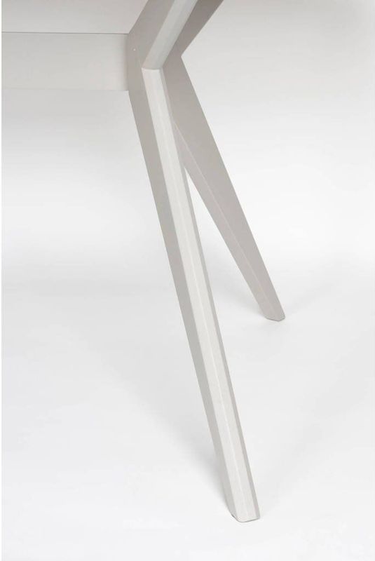 Zeme - Eetkamerstafel - Beige - Hout - Ronde en Ovale Variant