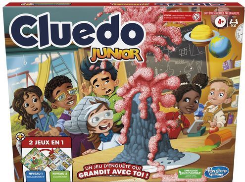 Hasbro - Cluedo Junior - Bordspel - 2-zijdig Spelbord - Nederlandse Versie