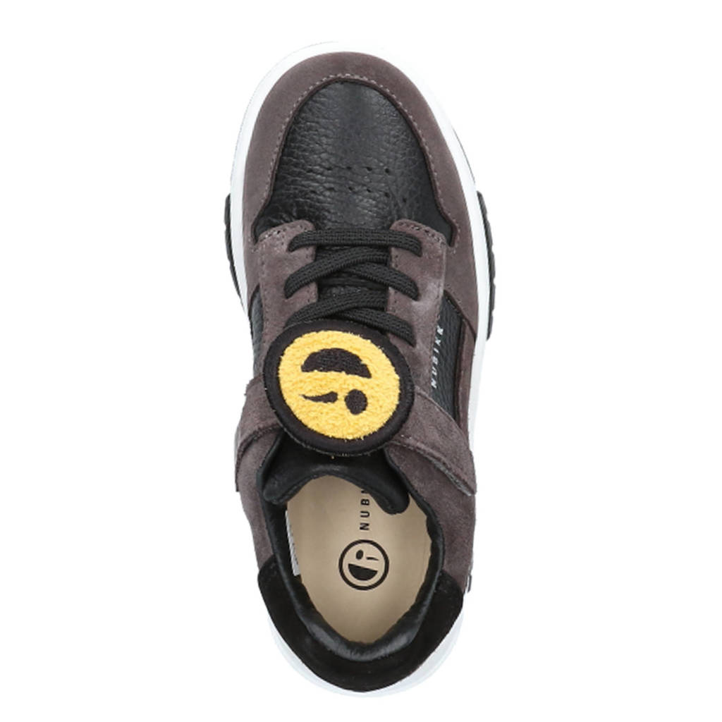 Nubikk Basket Court Jrsuède sneakers grijs