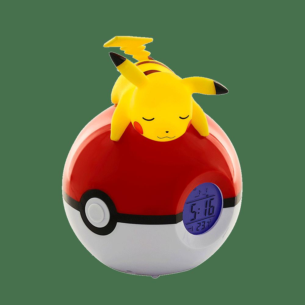 Pokemon GAME Pokemon Pikachu Light up 3D figure FM Alarm Clock