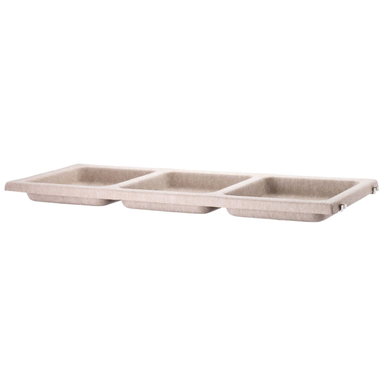 String Furniture Bowl Shelf Felt 78x30 beige