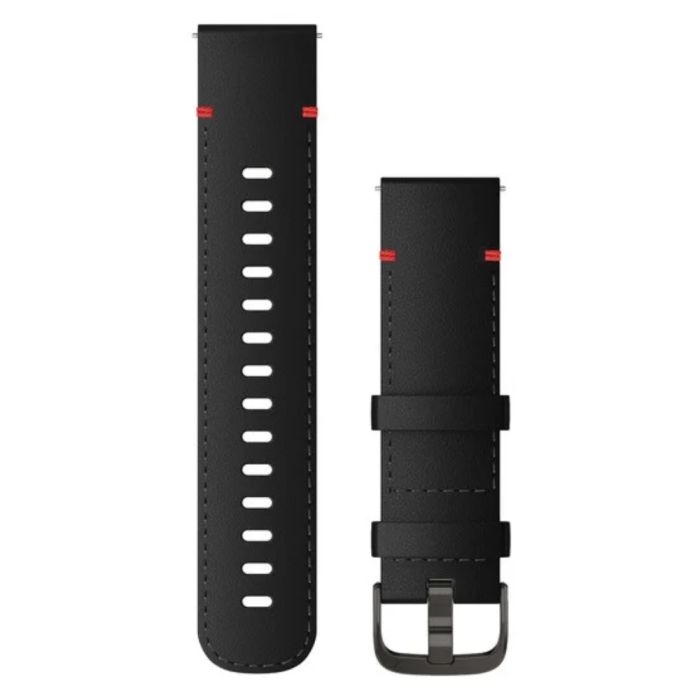 Garmin Unisex Tilbehør til ure/armbånd Quick Release 22 mm Strap (Leather)