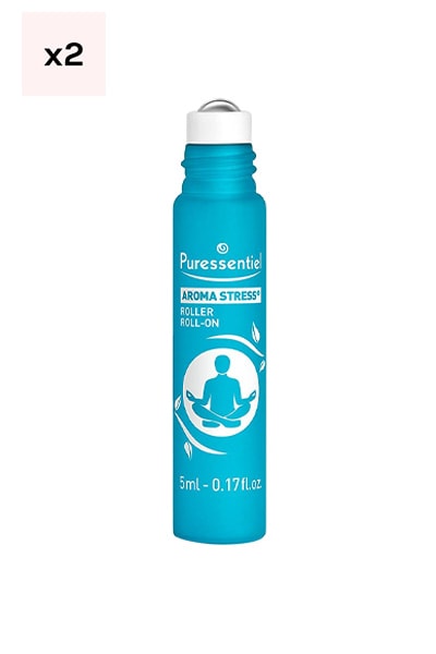 Rollers anti-stress aux 12 huiles essentielles - 2 x 5 ml