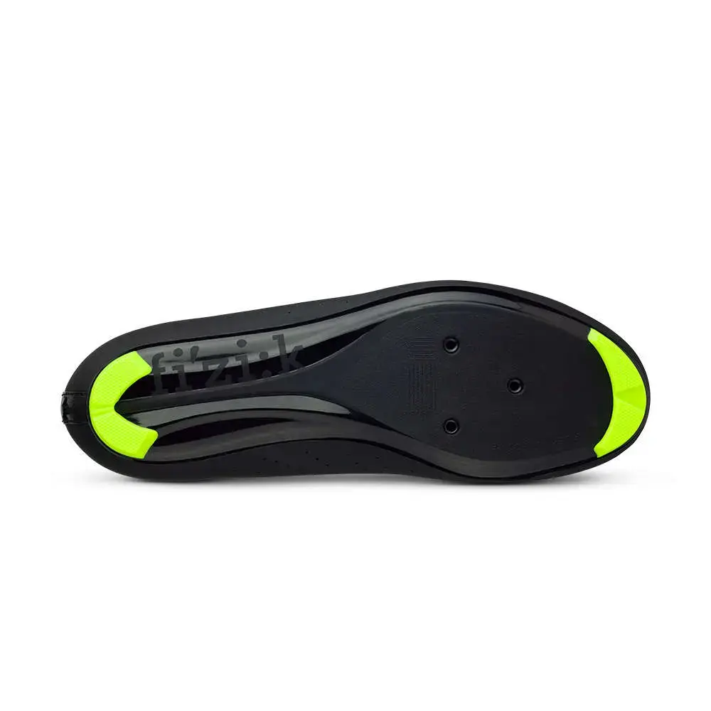 Fizik Tempo Overcurve R5 Wielrenschoenen Zwart/Fluo Geel