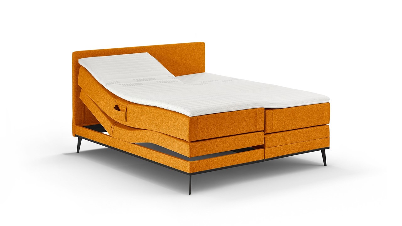 Elektrische boxspring Viggo adore goud