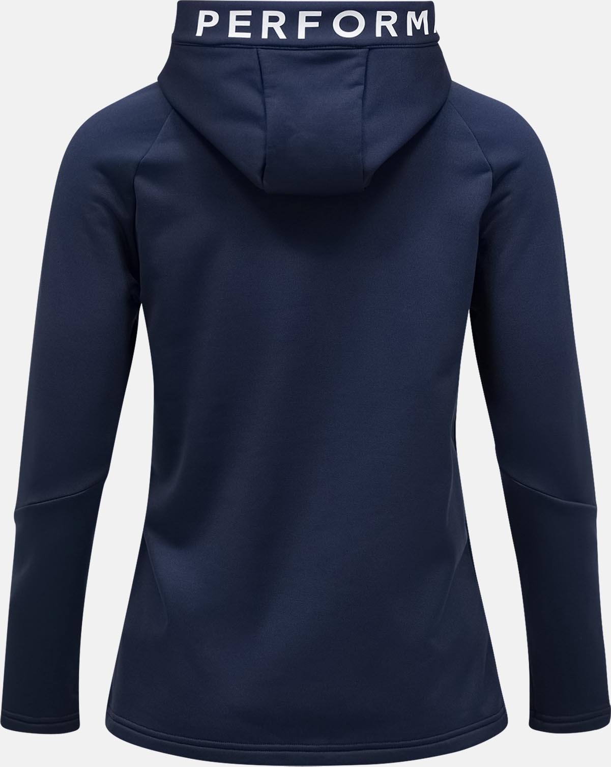 Rider Zip Hood Dame Blue Shadow/Blue Shadow
