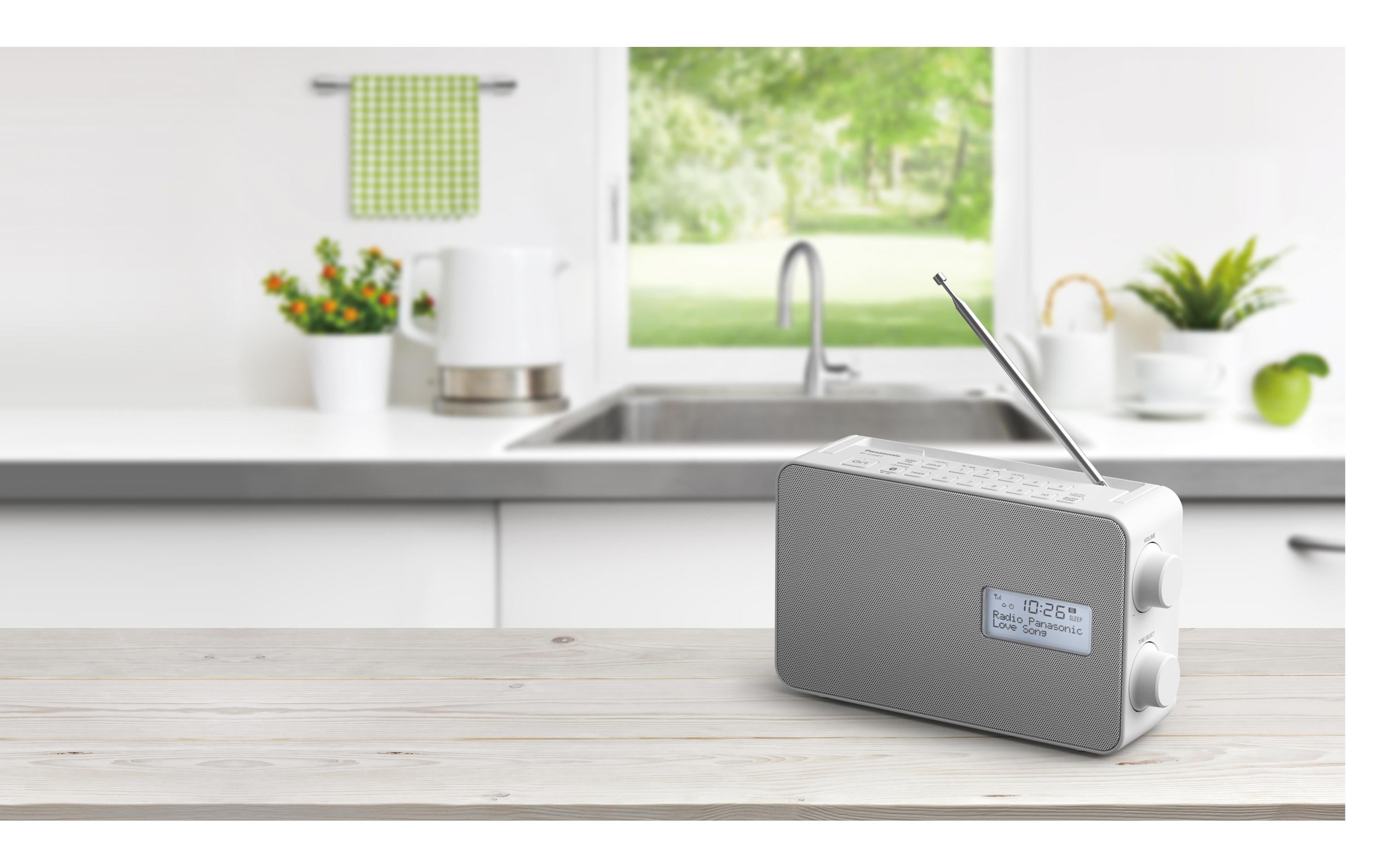 DAB+ Radio RF-D30BTEG Weiss<br>DAB+ Digitalradio mit Bluetooth