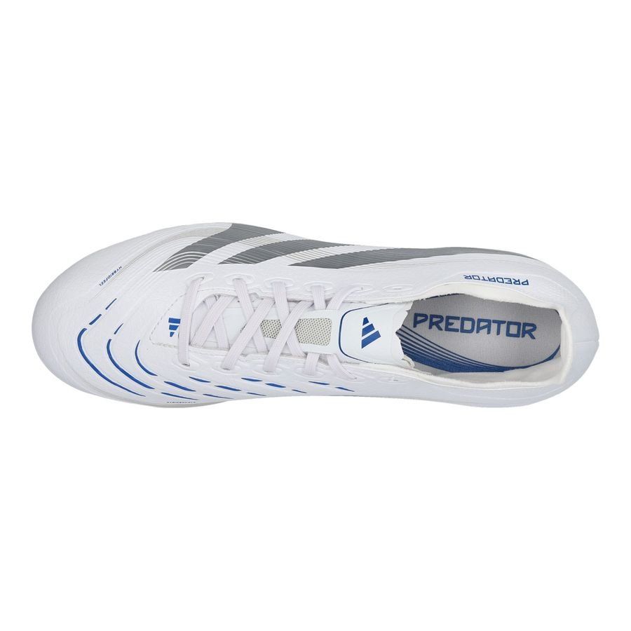 adidas Predator League MG Polar Victory - Blanc/Argenté/Bleu