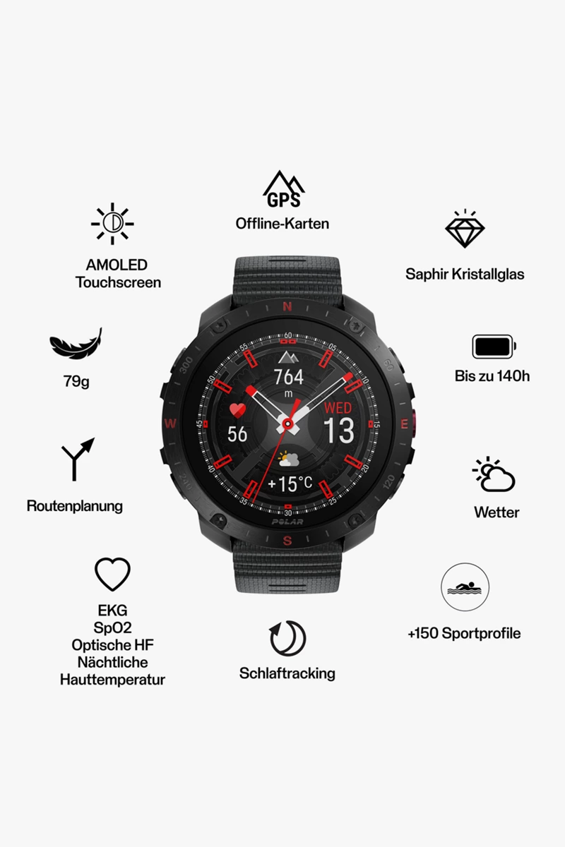 Polar Grit X2 Pro Sportuhr
