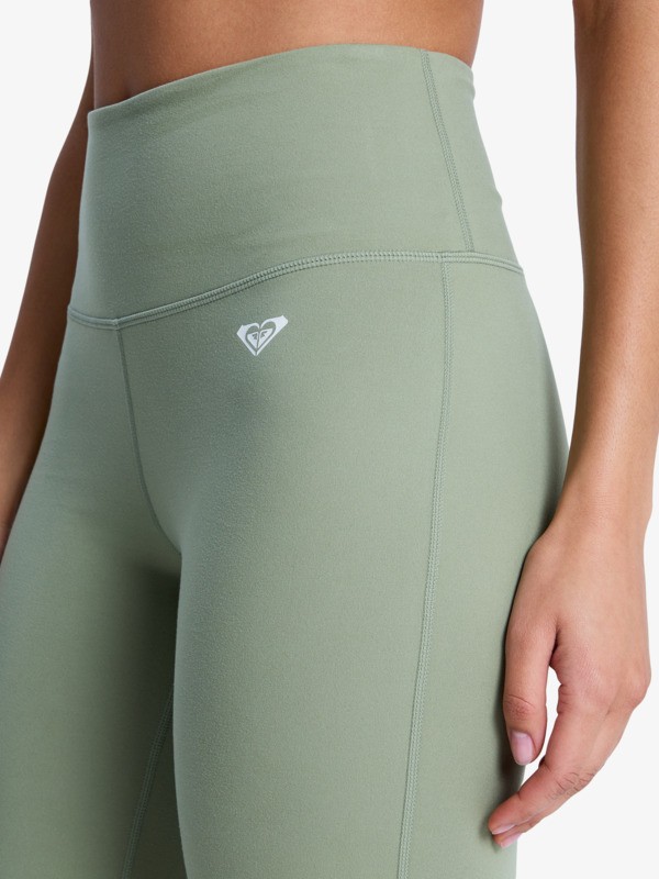 Heart Into It Ankle Legging de sport Vert Femme