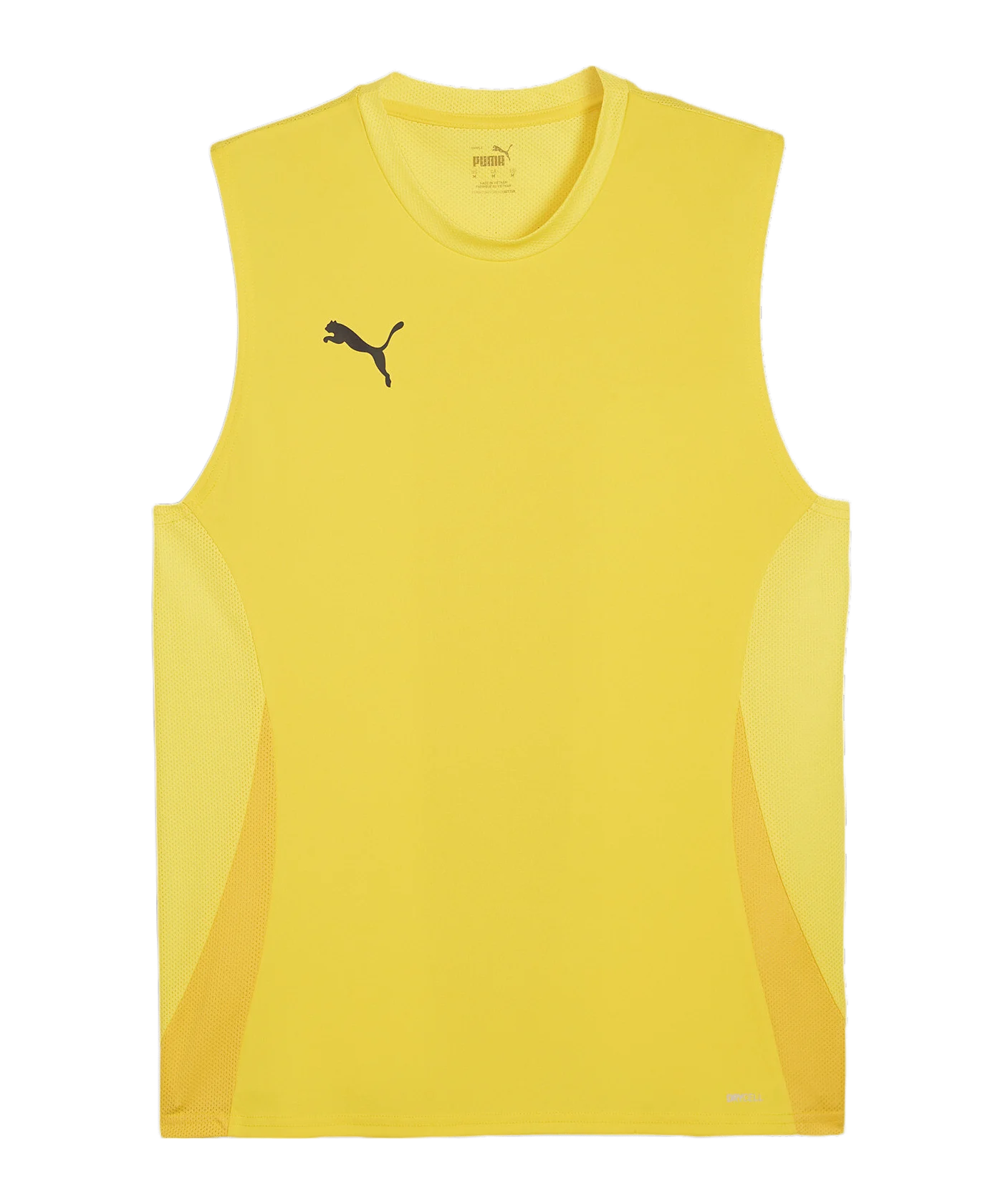 PUMA teamGOAL Tanktop Gelb Schwarz F07