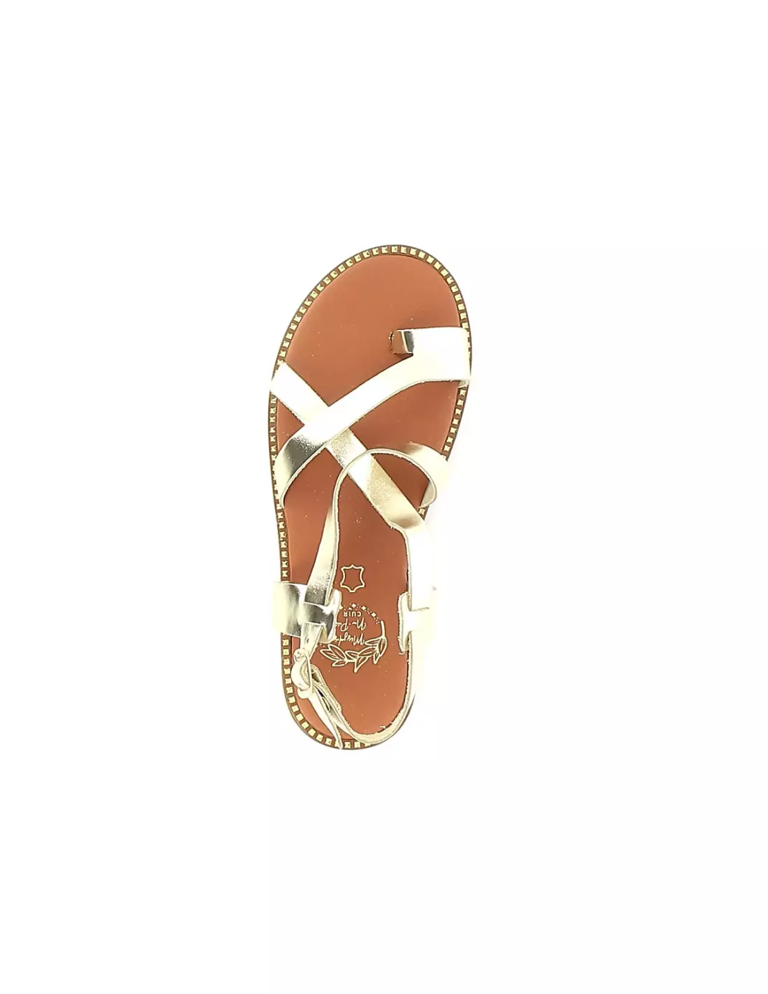 MES JOLIES NU PIEDS MJNP 19 - Sandales & nu-pieds Gold