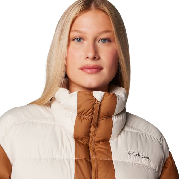 Doudoune ski COLUMBIA PIKE LAKE II CROPPED JACKET W CANOE/CHALK/CAMEL BROWN