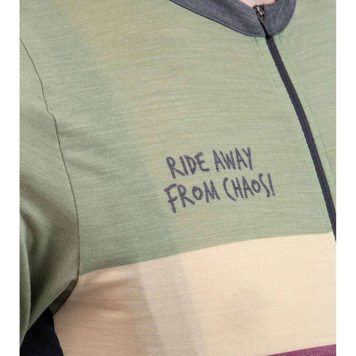 Ale Off-Road Chaos Gravel Fietsshirt Korte Mouwen Groen Heren