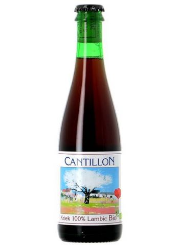 Kriek 100% Lambic Bio - 5° - Bouteille 37,5 cl - Brasserie Cantillon