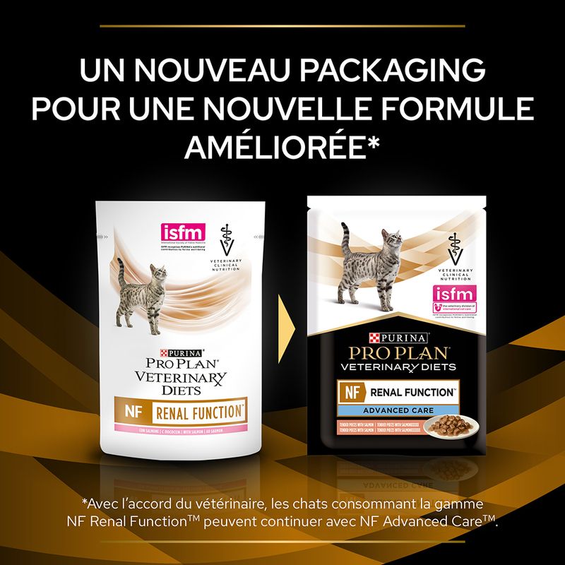 PURINA PRO PLAN Veterinary Diets NF Renal Function Advanced Care saumon