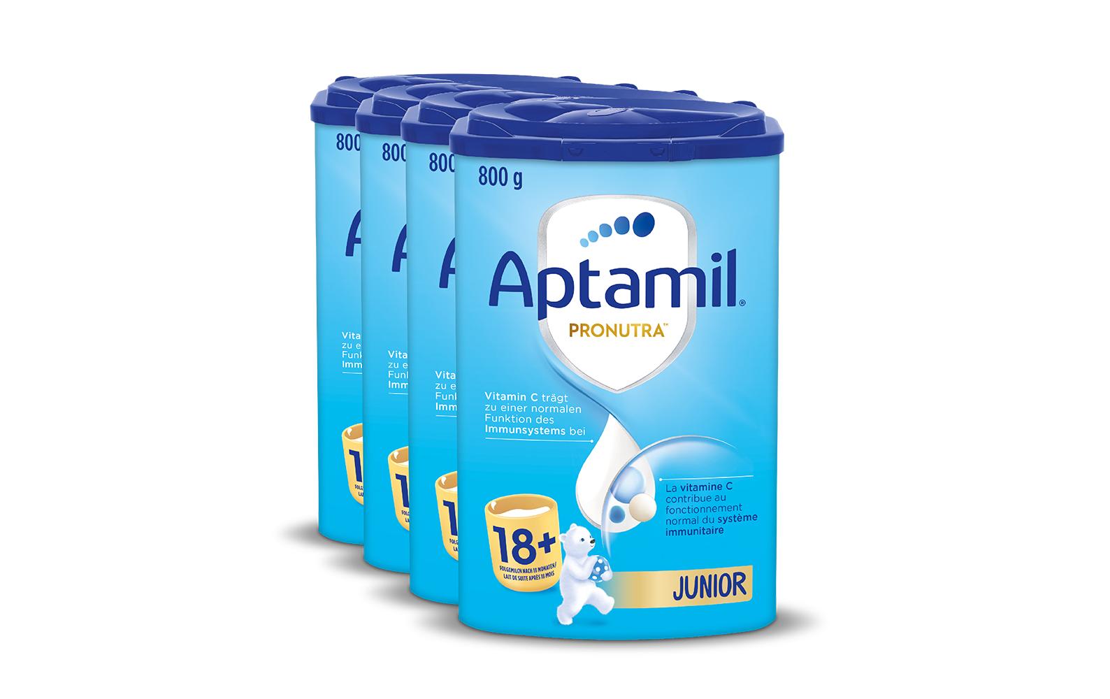 Juniormilch Pronutra Junior 18+ Nature, Monatsbox 4x 800 gJuniormilch, Pronutra Junior 18+ , 4 x 800 g