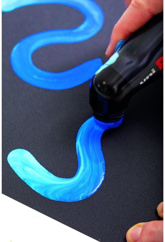 Posca Mop'R - verfmarker xxl - 3-19mm - blauw