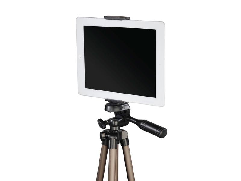 Hama Stativ Smartphone/Tablet 106 - 3D Unkompliziertes, professionelles Stativ für Smartphones und Tablets