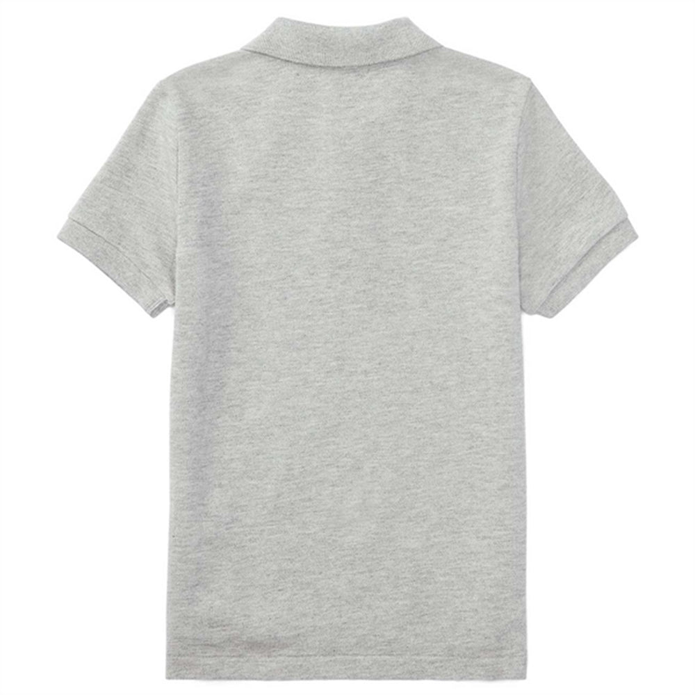 Køb Polo Ralph Lauren Boy Short Sleeved Classic Polo New Grey Heather