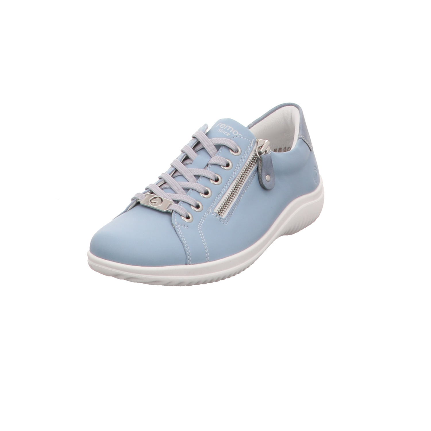 Remonte Schnürhalbschuh blau