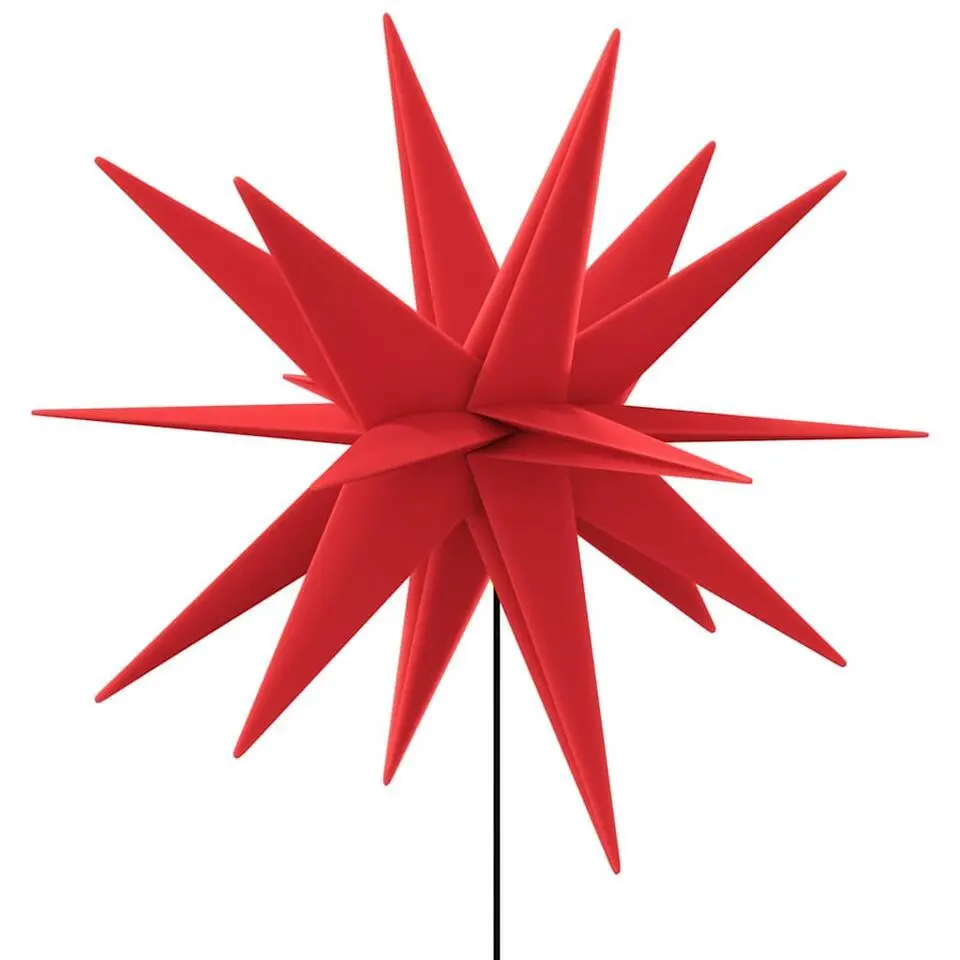 vidaXL - Kerstverlichting - Rood