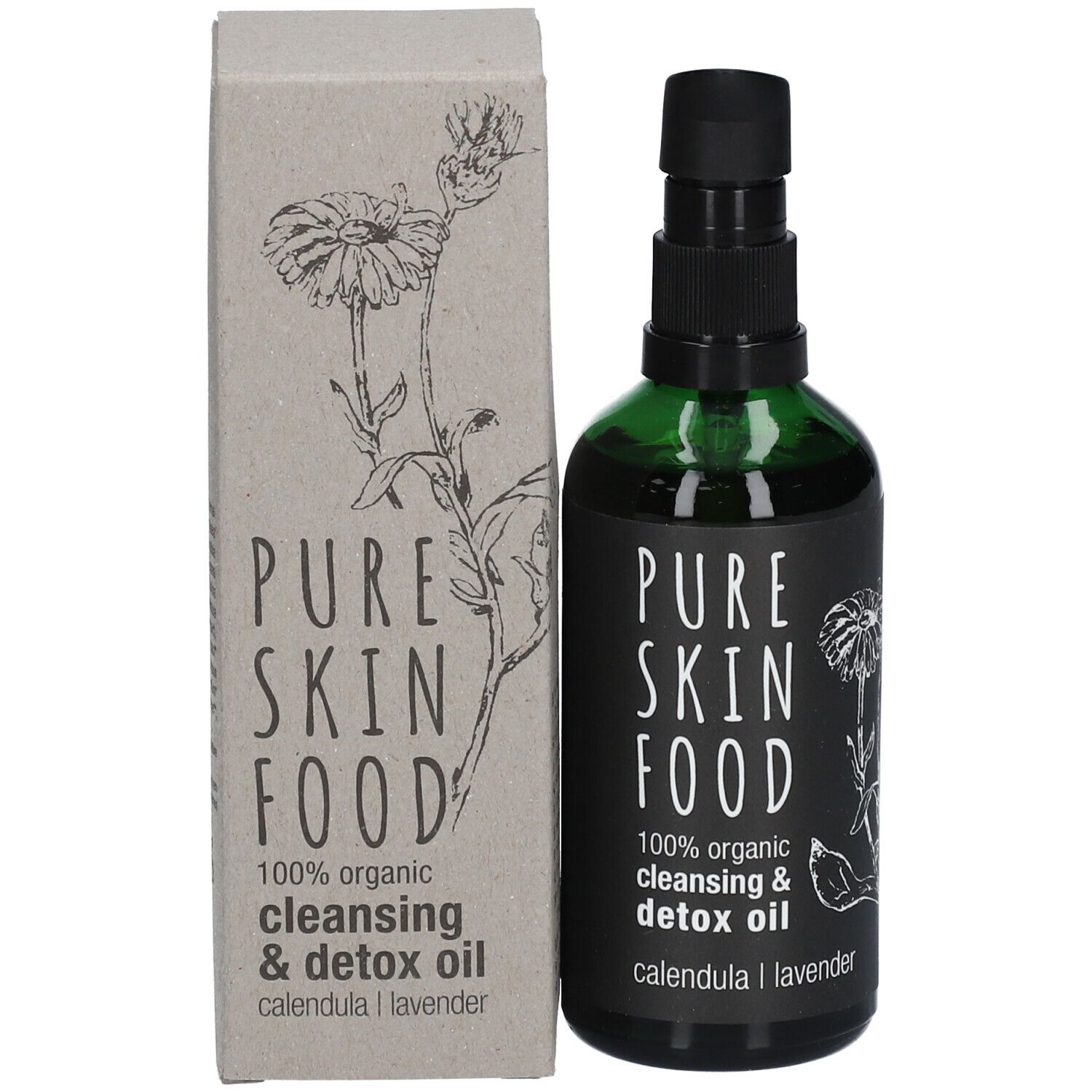PURE SKIN FOOD Bio Cleansing & Detox Öl