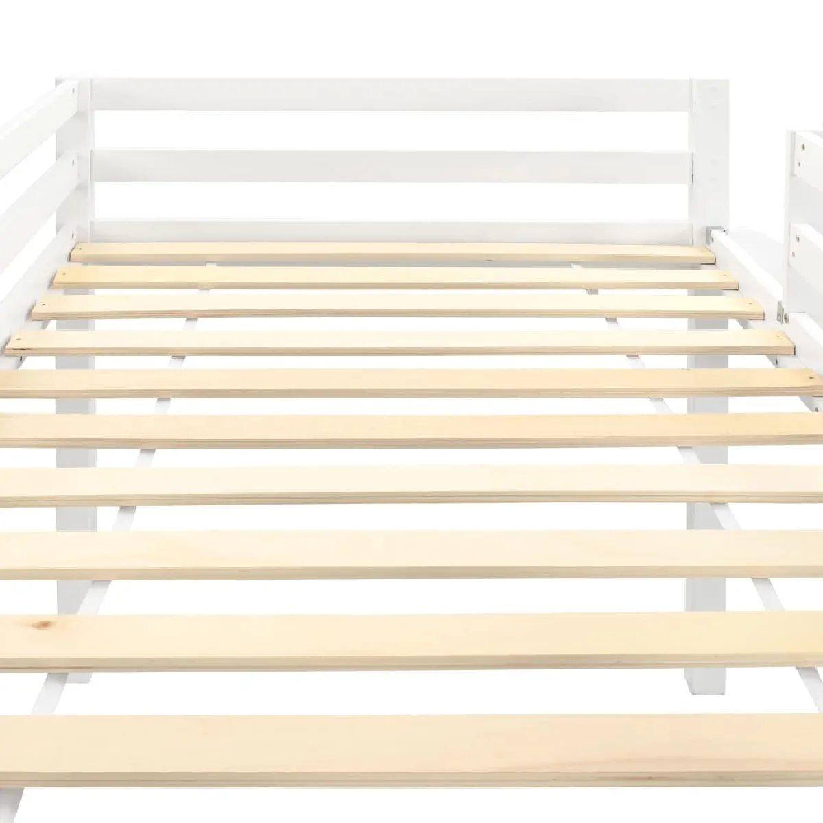 vidaXL Lit mezzanine avec toboggan