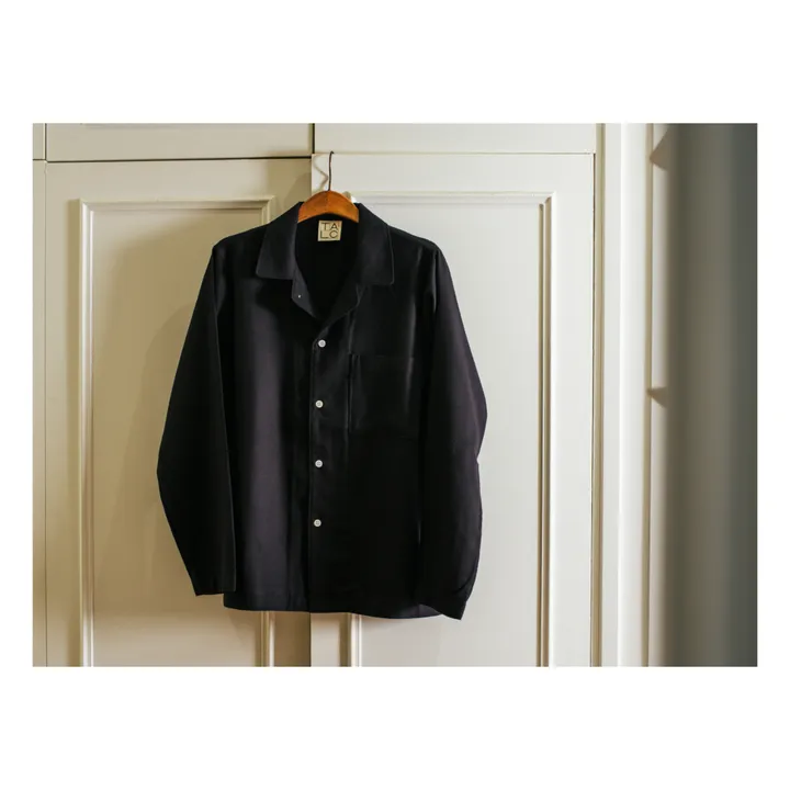 Talc Chemise de Pyjama Aragon | Noir
