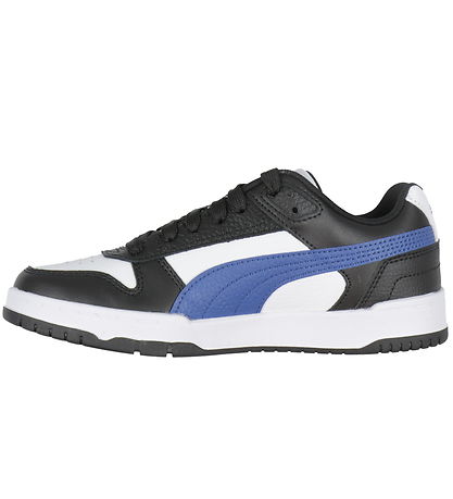 Puma Sko - Rød Game Low Jr - Sort/Bl?
