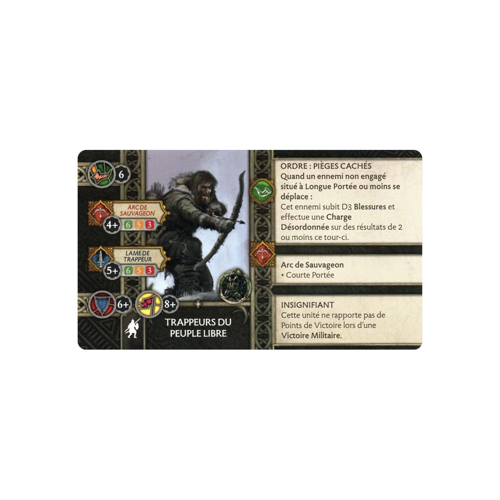 Le Trône de Fer : le Jeu de Figurines - Trappeurs de Peuple Libre