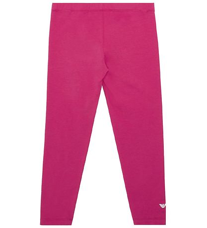 Emporio Armani H?ttetr?je/Leggings - Pink m. Hvid