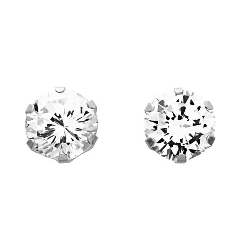 Boucles d'oreilles femme - Oxyde de zirconium - Or 18 Carats
