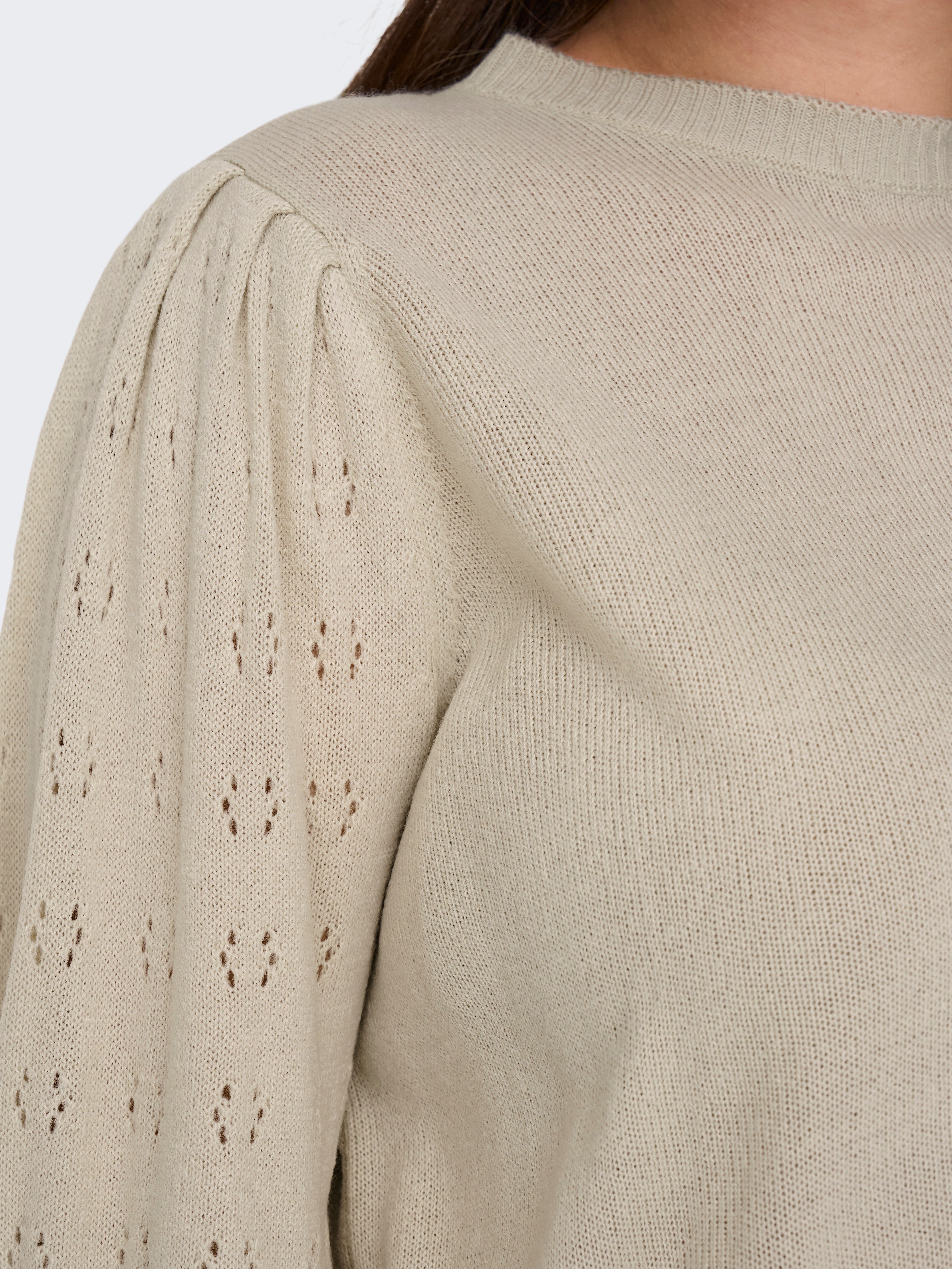 CARMIRLA Strickpullover Pumice Stone