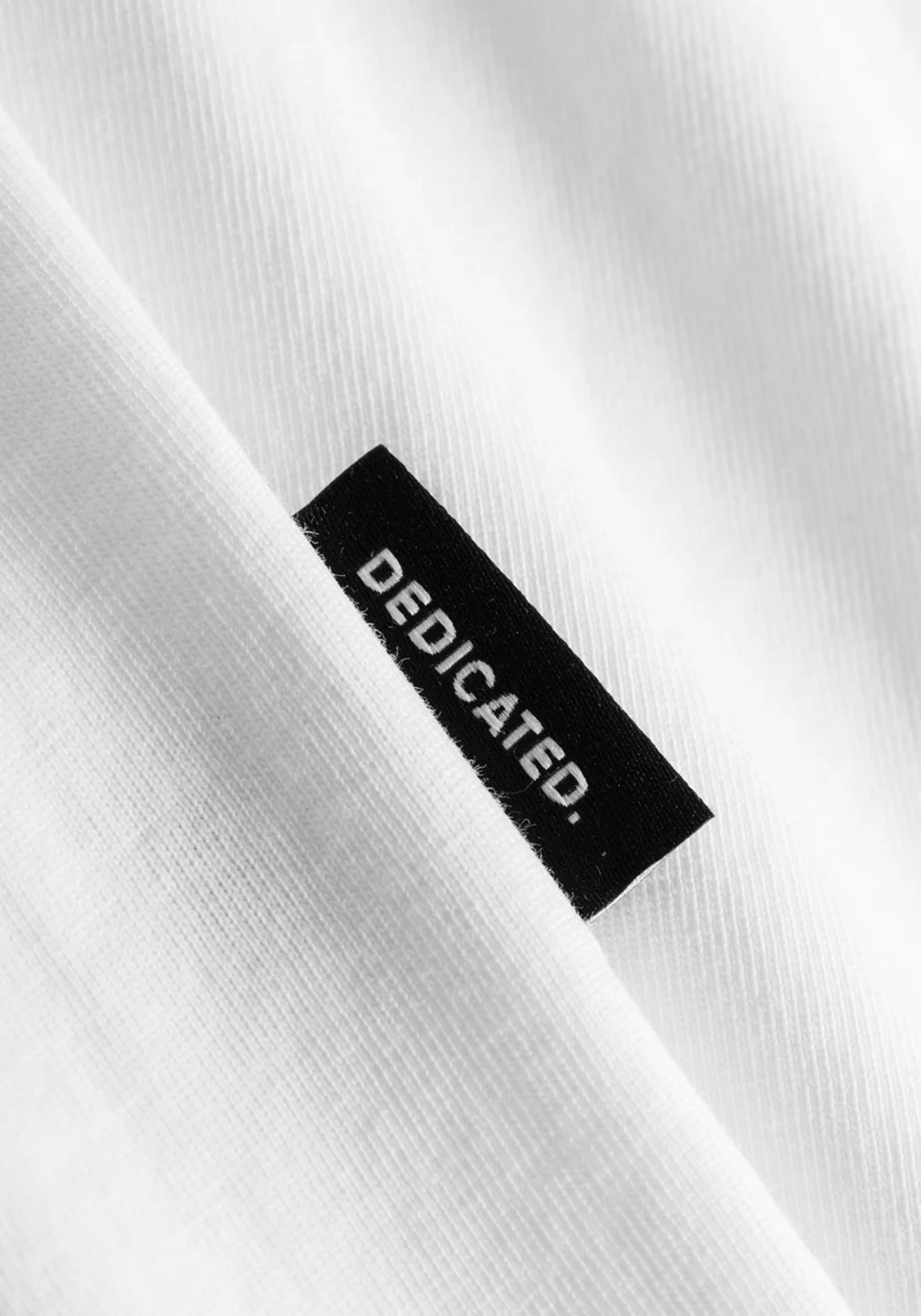 Dedicated T-Shirt Stockholm Pizza Love White