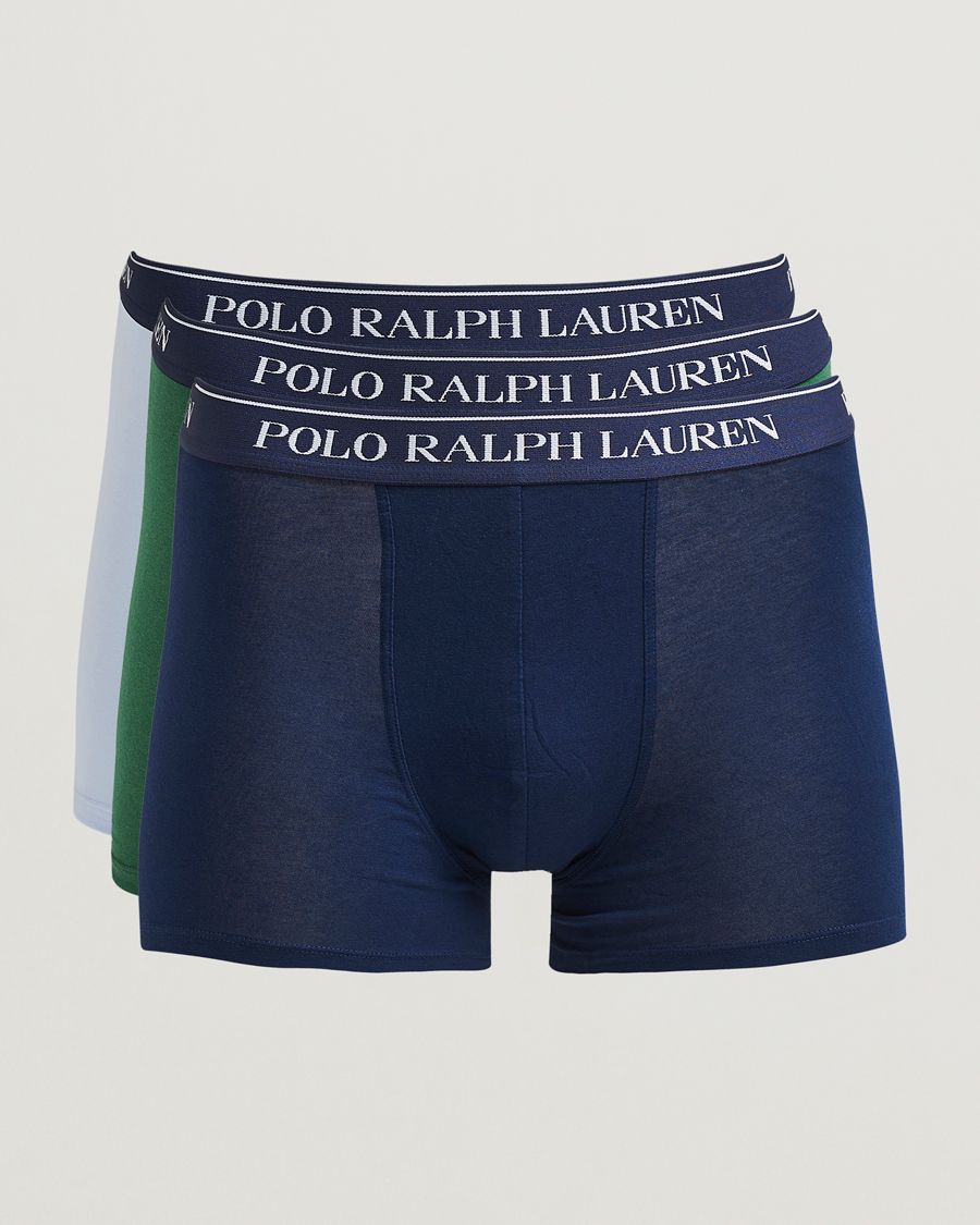 Polo Ralph Lauren 3-Pack Trunk Blue/Green/Navy
