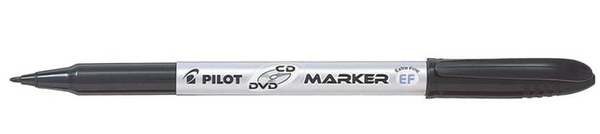 Marcador para CD Preto Pilot Begreen
