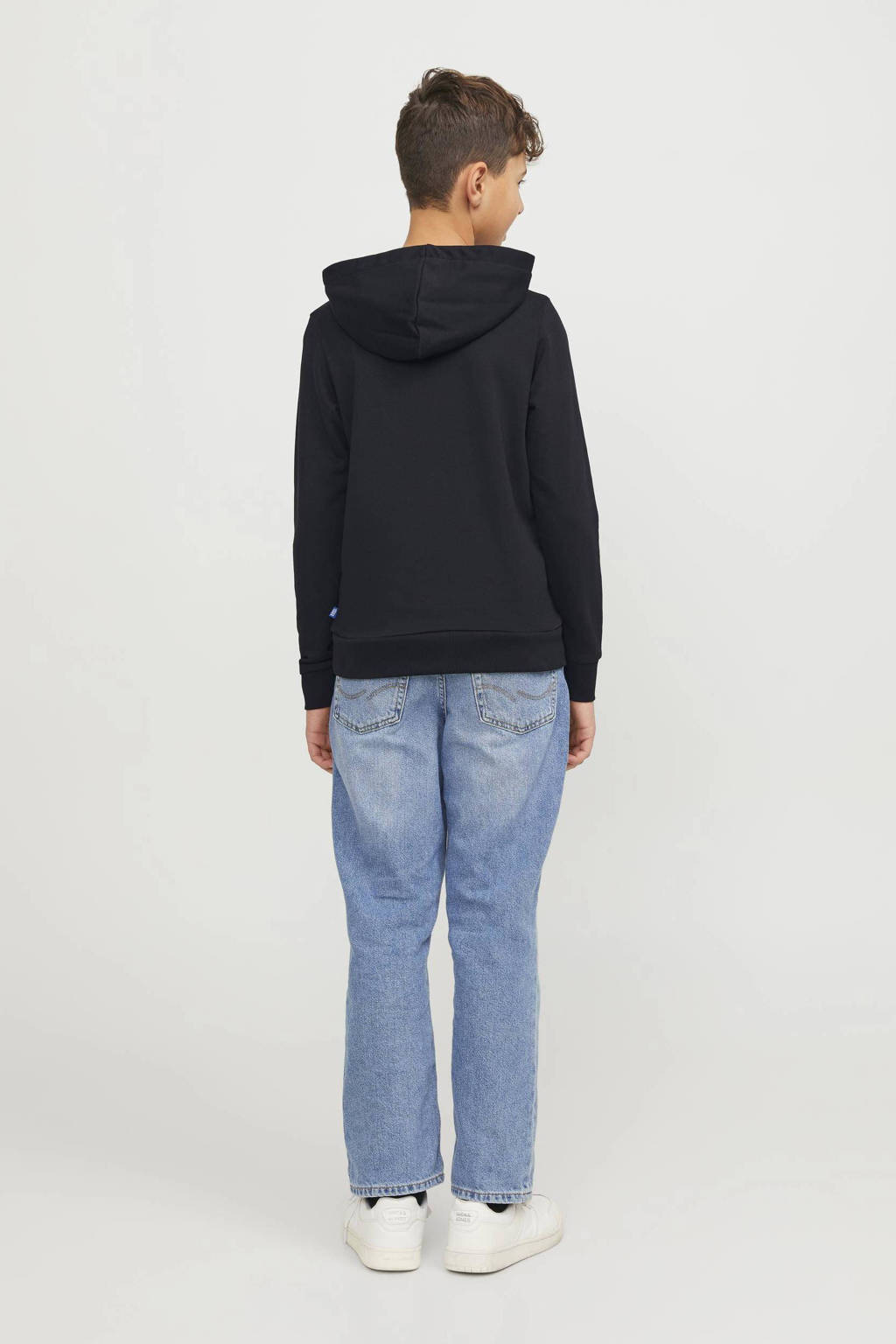 JACK & JONES hoodie JJEBRADLEY zwart