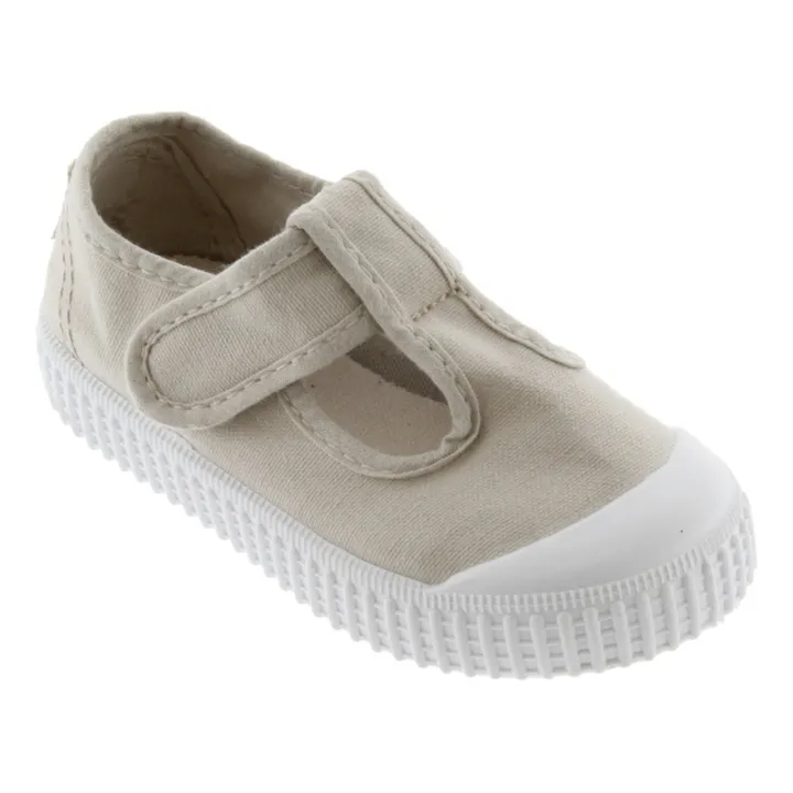 Victoria Baskets Scratchs Sandalia Tira Lona | Sable