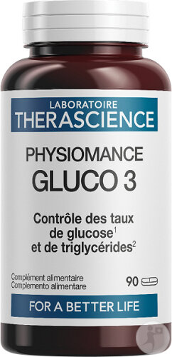 Therascience Physiomance Gluco 3 Comprimés 90 (Phy318b)