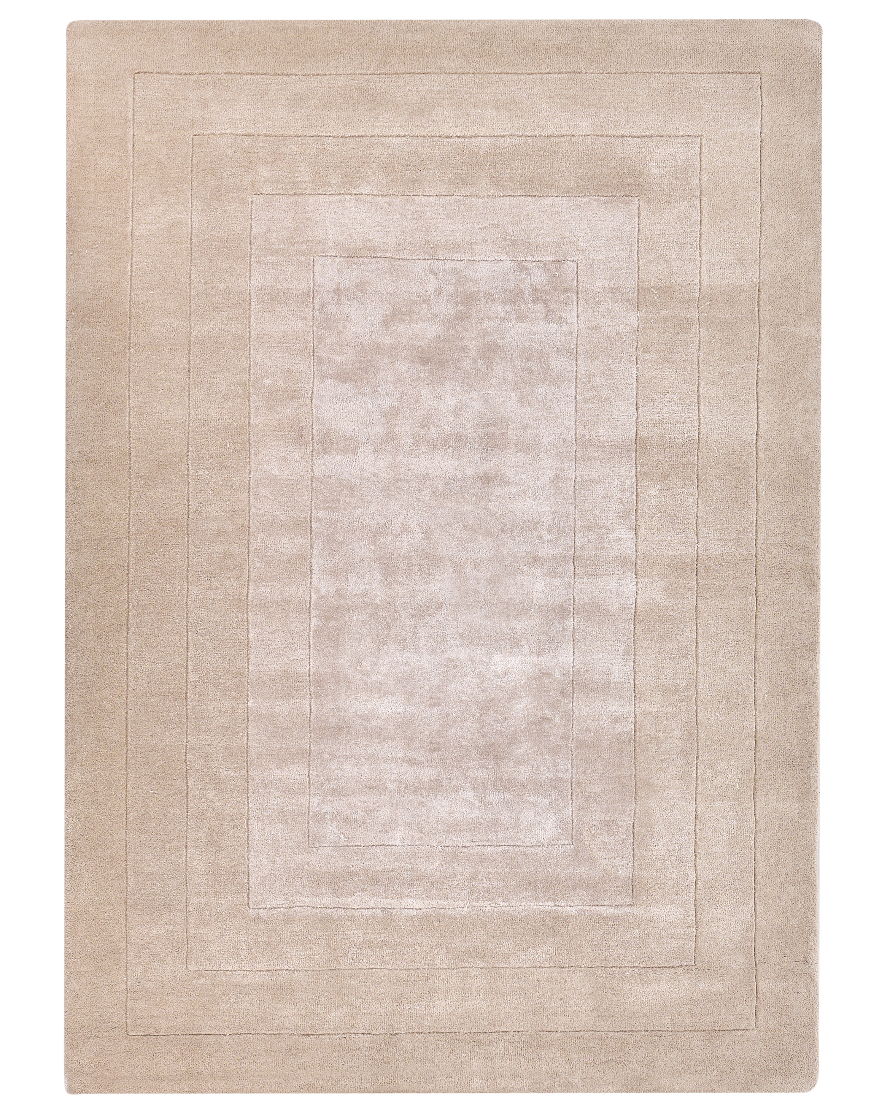 Vloerkleed AMADO Beige 160 x 230 cm Viscose